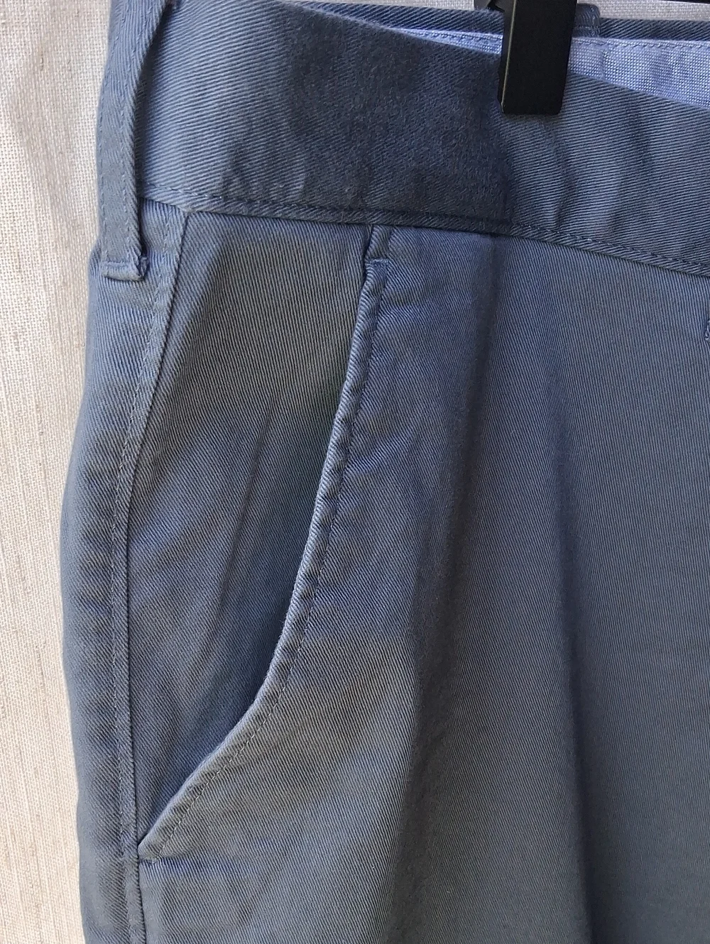 J. Crew Original Chino Slate Blue Straight Chinos 38×32